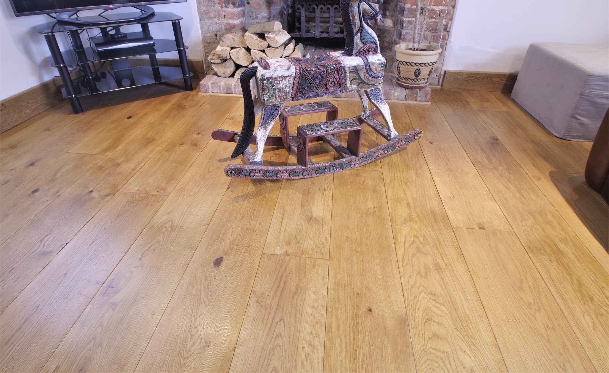 Engineered oak flooring