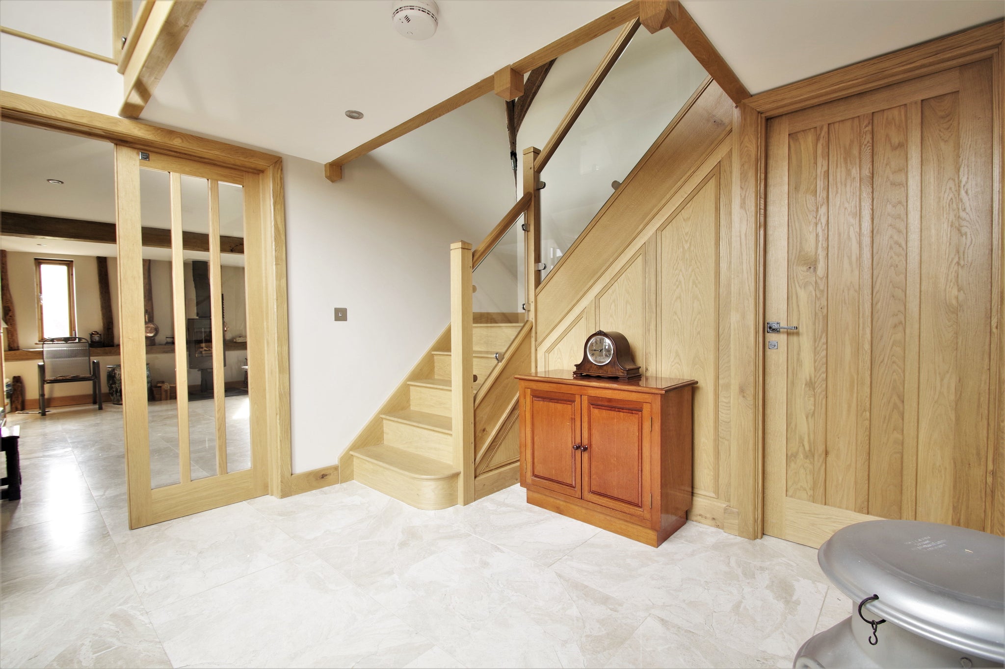 Contemporary joinery in a Kent Barn