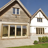 Oak Joinery on new oak framed house
