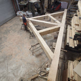 Giant Oak trusses