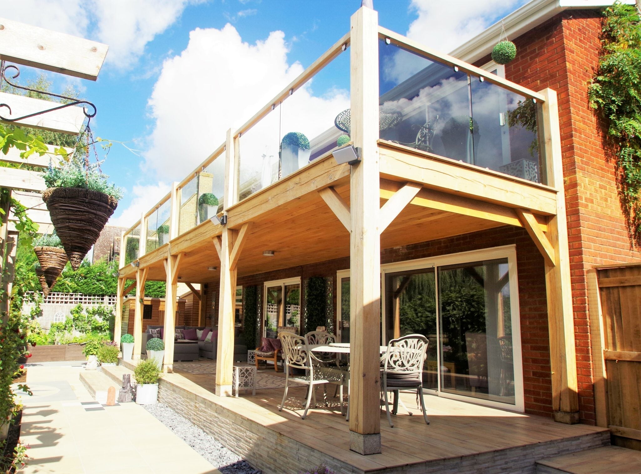 Oak Framed Balcony