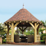 Round gazebo