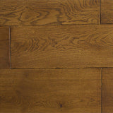 Worn edge oak flooring