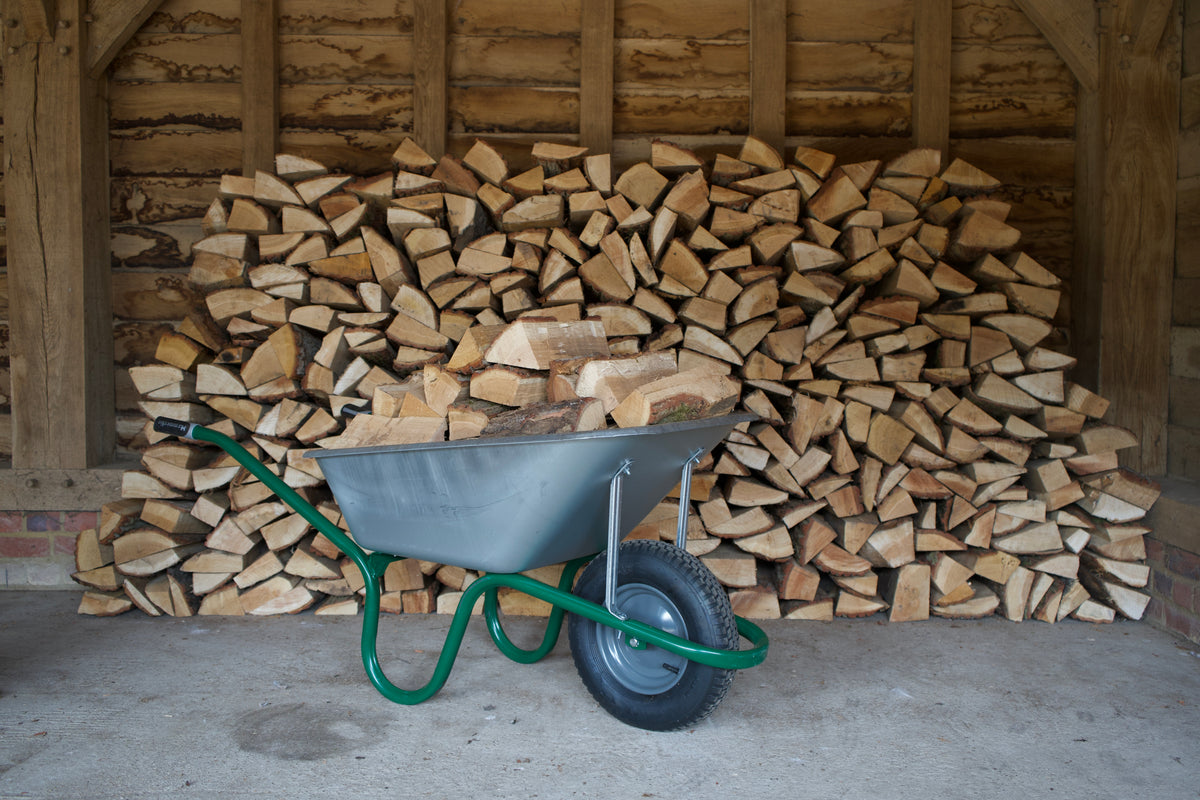 Kiln Dried Oak Logs 1m3 | 10" Long | 2-6" Thick