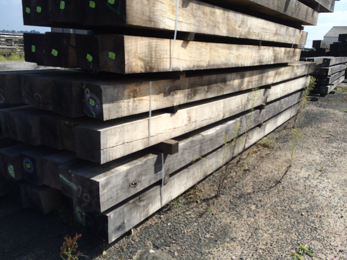 Air Dried Oak Beams - Per Meter
